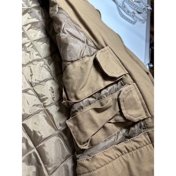 Men XL multi-pockets cargo utility CCW Concealed Carry sports Jacket Never worn - Picture 6 of 16